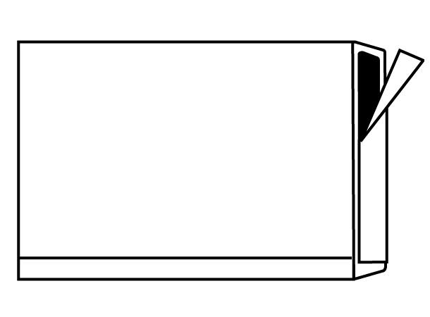 Konvolutt SOBER C5 pose SKD 162x229 mm 